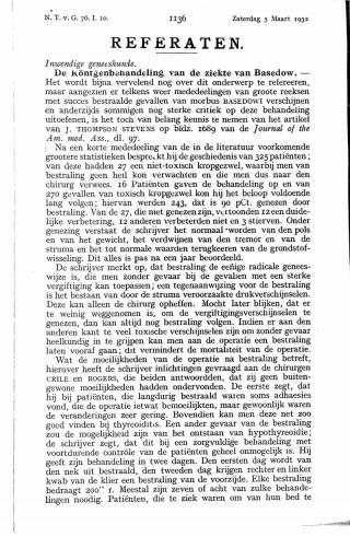 Eerste pagina van het artikel zoals het is gepubliceerd in het tijdschrift