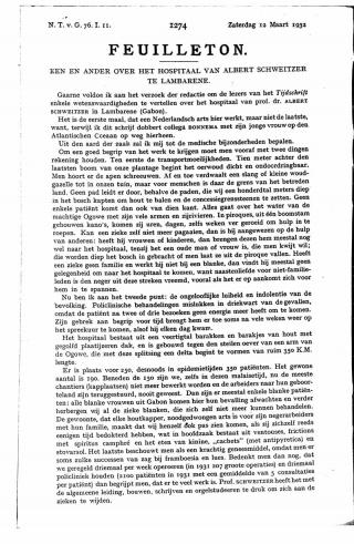 Eerste pagina van het artikel zoals het is gepubliceerd in het tijdschrift