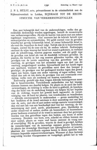 Eerste pagina van het artikel zoals het is gepubliceerd in het tijdschrift