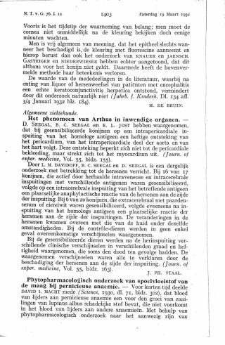 Eerste pagina van het artikel zoals het is gepubliceerd in het tijdschrift