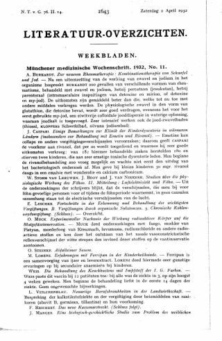 Eerste pagina van het artikel zoals het is gepubliceerd in het tijdschrift
