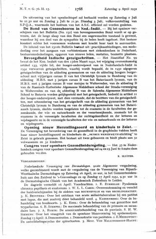 Eerste pagina van het artikel zoals het is gepubliceerd in het tijdschrift