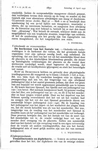 Eerste pagina van het artikel zoals het is gepubliceerd in het tijdschrift