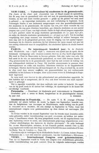 Eerste pagina van het artikel zoals het is gepubliceerd in het tijdschrift