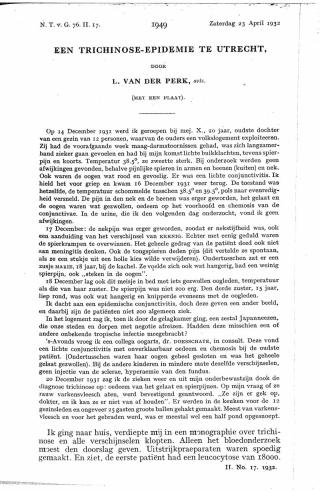 Eerste pagina van het artikel zoals het is gepubliceerd in het tijdschrift