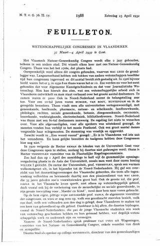 Eerste pagina van het artikel zoals het is gepubliceerd in het tijdschrift