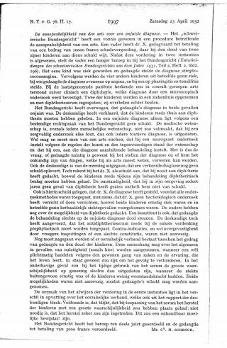 Eerste pagina van het artikel zoals het is gepubliceerd in het tijdschrift