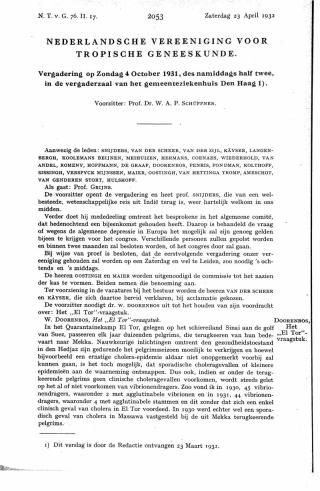 Eerste pagina van het artikel zoals het is gepubliceerd in het tijdschrift