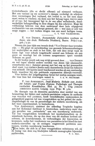Eerste pagina van het artikel zoals het is gepubliceerd in het tijdschrift