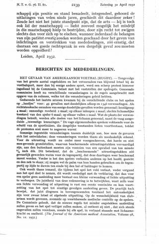 Eerste pagina van het artikel zoals het is gepubliceerd in het tijdschrift