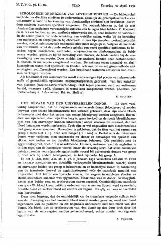 Eerste pagina van het artikel zoals het is gepubliceerd in het tijdschrift