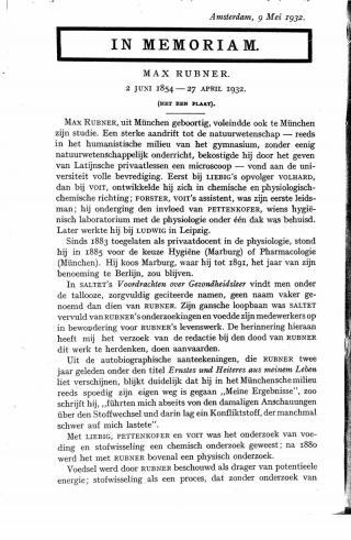 Eerste pagina van het artikel zoals het is gepubliceerd in het tijdschrift