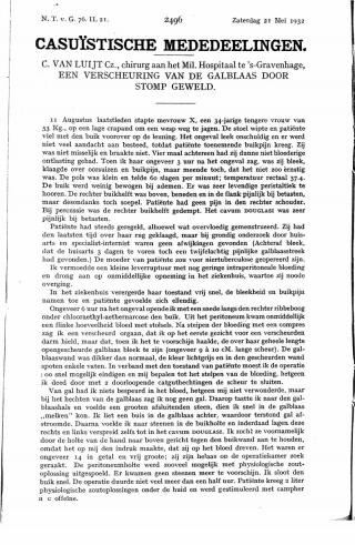 Eerste pagina van het artikel zoals het is gepubliceerd in het tijdschrift