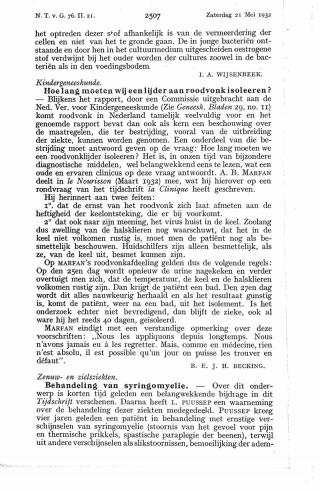 Eerste pagina van het artikel zoals het is gepubliceerd in het tijdschrift