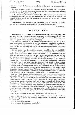 Eerste pagina van het artikel zoals het is gepubliceerd in het tijdschrift