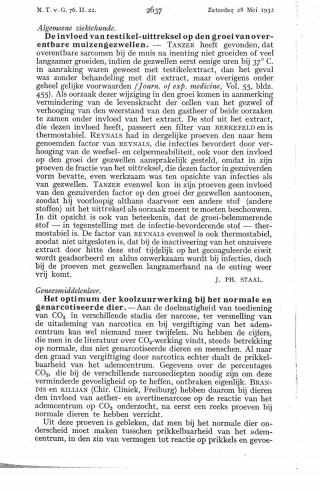 Eerste pagina van het artikel zoals het is gepubliceerd in het tijdschrift