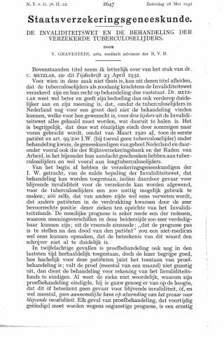 Eerste pagina van het artikel zoals het is gepubliceerd in het tijdschrift