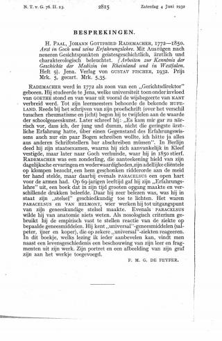 Eerste pagina van het artikel zoals het is gepubliceerd in het tijdschrift