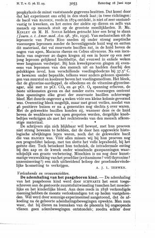 Eerste pagina van het artikel zoals het is gepubliceerd in het tijdschrift