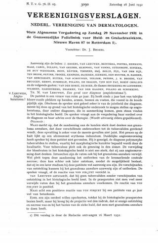 Eerste pagina van het artikel zoals het is gepubliceerd in het tijdschrift