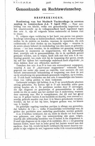 Eerste pagina van het artikel zoals het is gepubliceerd in het tijdschrift