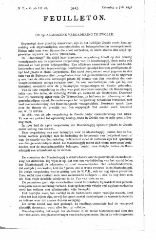 Eerste pagina van het artikel zoals het is gepubliceerd in het tijdschrift