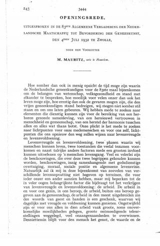 Eerste pagina van het artikel zoals het is gepubliceerd in het tijdschrift