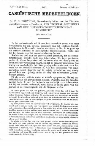 Eerste pagina van het artikel zoals het is gepubliceerd in het tijdschrift