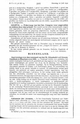 Eerste pagina van het artikel zoals het is gepubliceerd in het tijdschrift