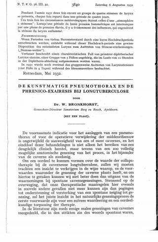 Eerste pagina van het artikel zoals het is gepubliceerd in het tijdschrift