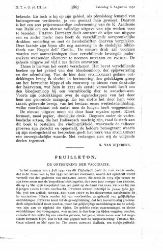 Eerste pagina van het artikel zoals het is gepubliceerd in het tijdschrift