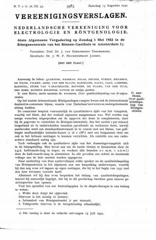 Eerste pagina van het artikel zoals het is gepubliceerd in het tijdschrift