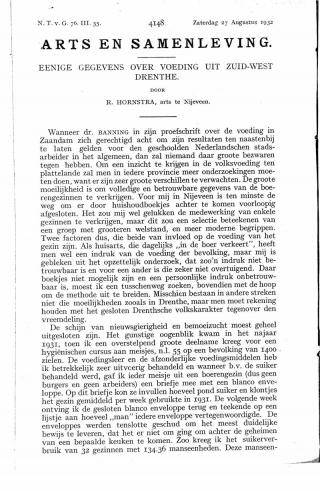 Eerste pagina van het artikel zoals het is gepubliceerd in het tijdschrift