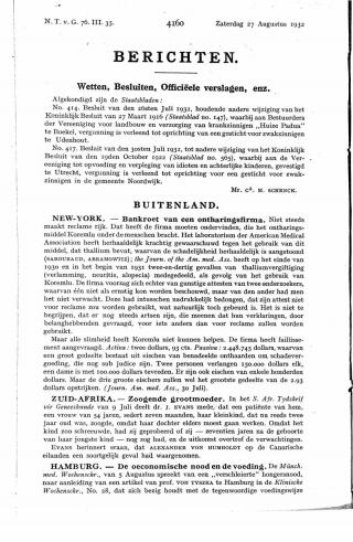 Eerste pagina van het artikel zoals het is gepubliceerd in het tijdschrift