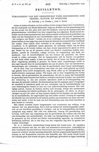 Eerste pagina van het artikel zoals het is gepubliceerd in het tijdschrift