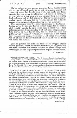 Eerste pagina van het artikel zoals het is gepubliceerd in het tijdschrift