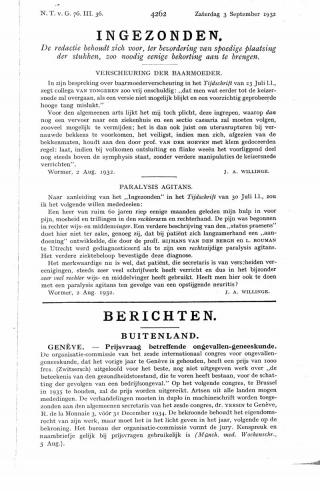 Eerste pagina van het artikel zoals het is gepubliceerd in het tijdschrift