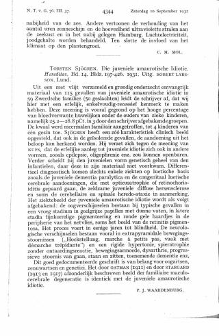 Eerste pagina van het artikel zoals het is gepubliceerd in het tijdschrift