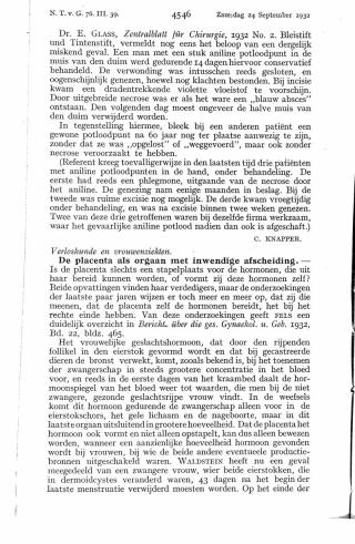 Eerste pagina van het artikel zoals het is gepubliceerd in het tijdschrift