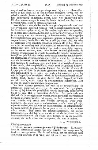 Eerste pagina van het artikel zoals het is gepubliceerd in het tijdschrift