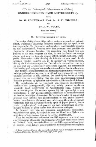 Eerste pagina van het artikel zoals het is gepubliceerd in het tijdschrift