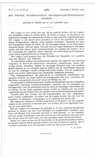 Eerste pagina van het artikel zoals het is gepubliceerd in het tijdschrift