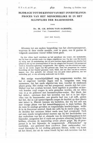 Eerste pagina van het artikel zoals het is gepubliceerd in het tijdschrift