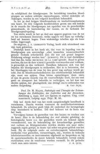 Eerste pagina van het artikel zoals het is gepubliceerd in het tijdschrift