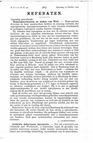 Eerste pagina van het artikel zoals het is gepubliceerd in het tijdschrift