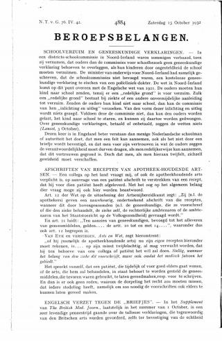 Eerste pagina van het artikel zoals het is gepubliceerd in het tijdschrift