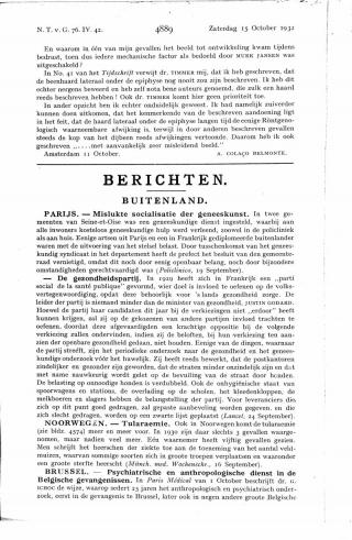 Eerste pagina van het artikel zoals het is gepubliceerd in het tijdschrift