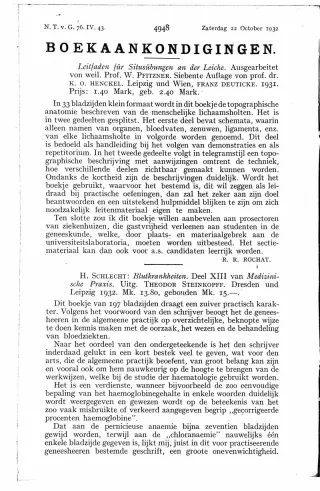 Eerste pagina van het artikel zoals het is gepubliceerd in het tijdschrift