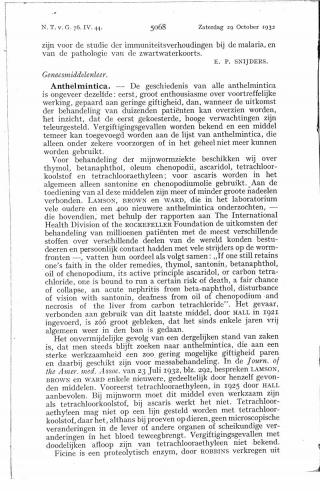 Eerste pagina van het artikel zoals het is gepubliceerd in het tijdschrift