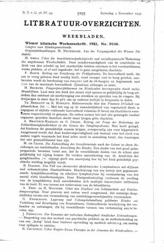 Eerste pagina van het artikel zoals het is gepubliceerd in het tijdschrift